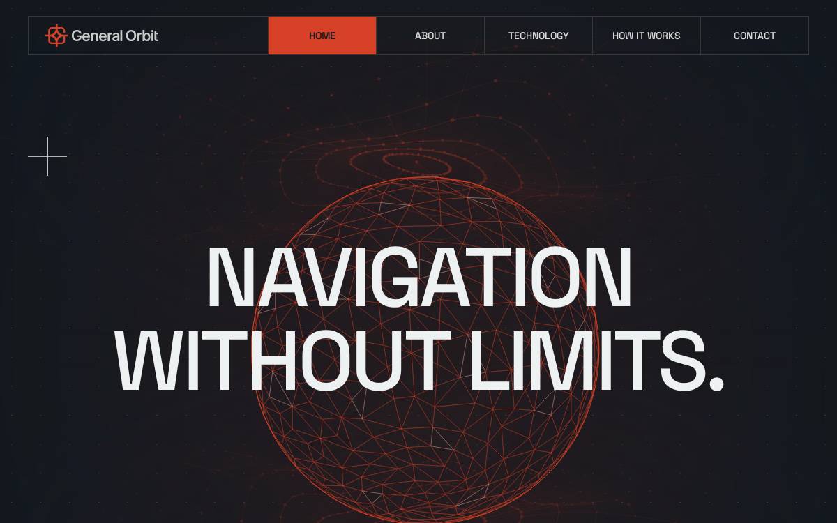 Generalorbit website preview