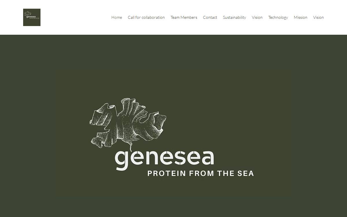 Genesea website preview