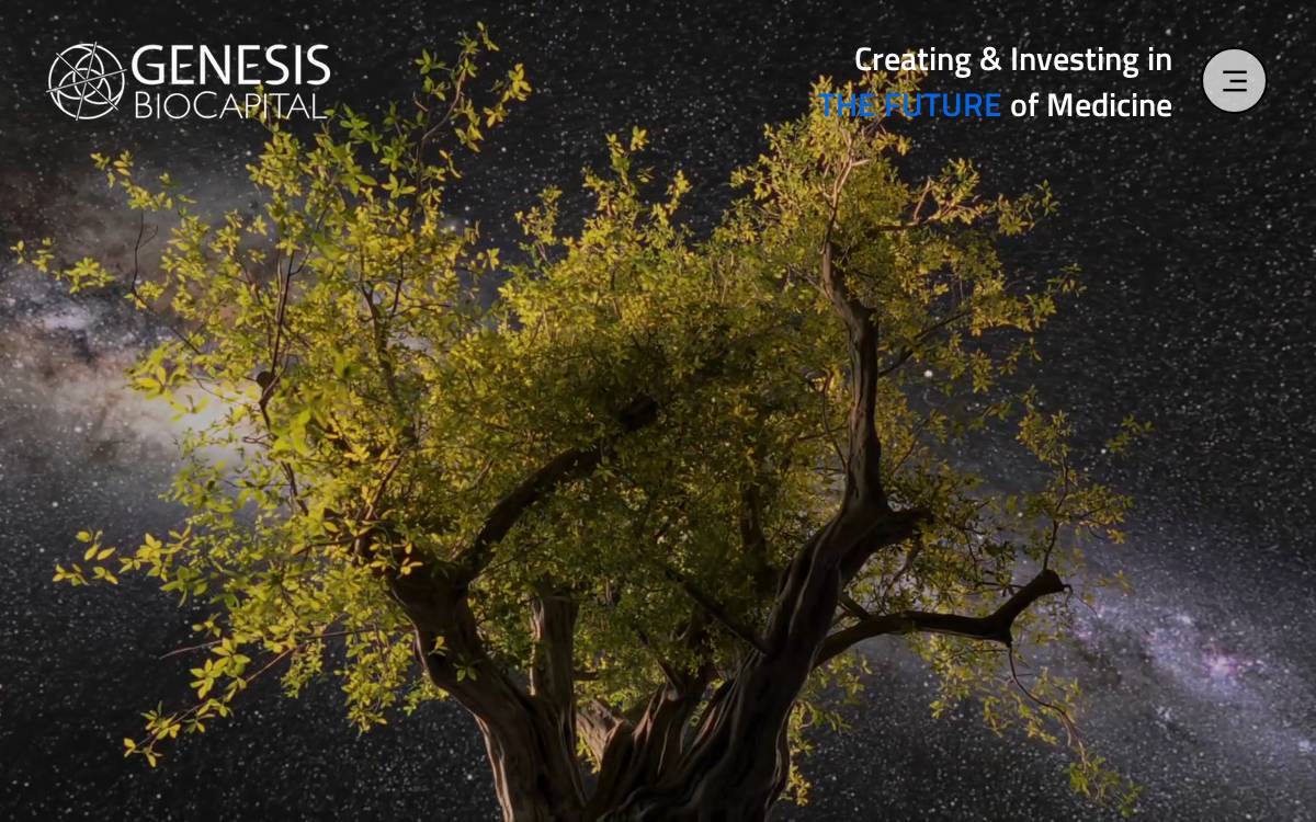Genesis website preview