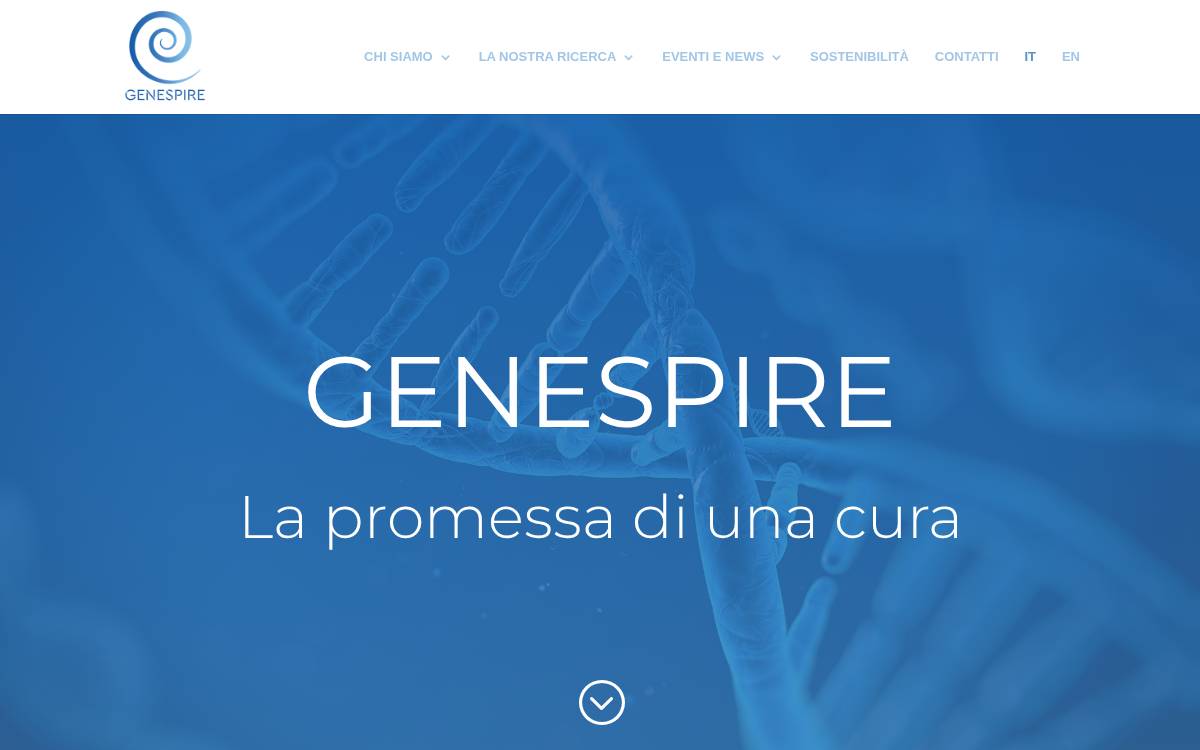 Genespire website preview