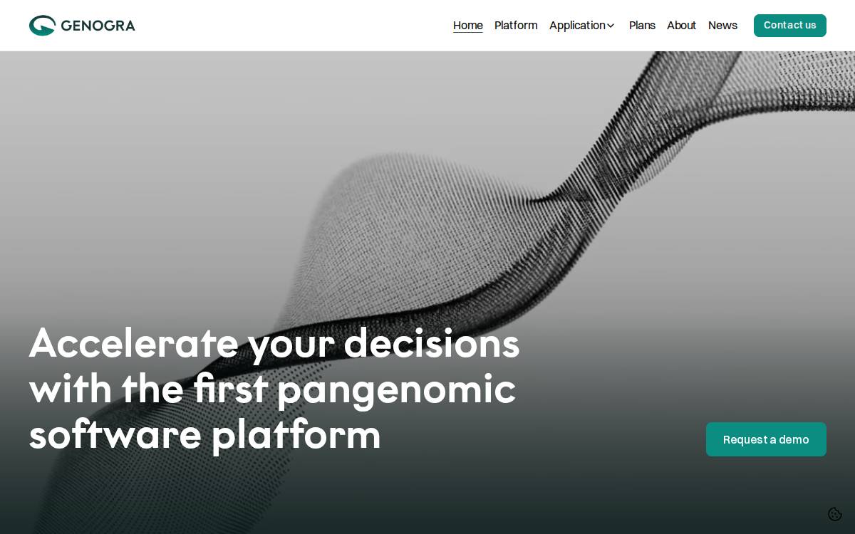 GenoGra website preview