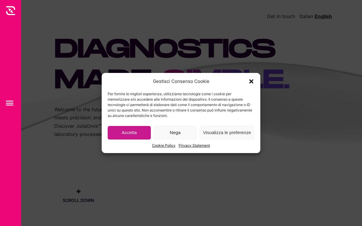 Genome Up website preview