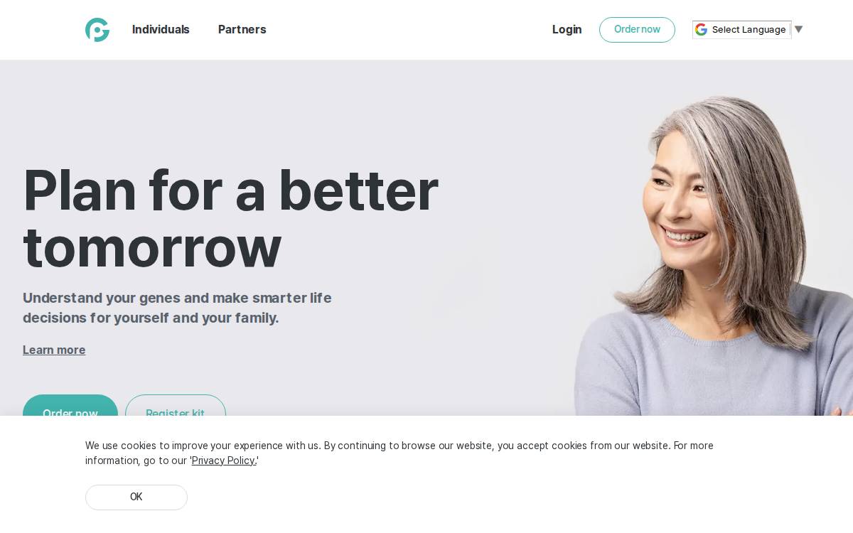 Genoplan website preview