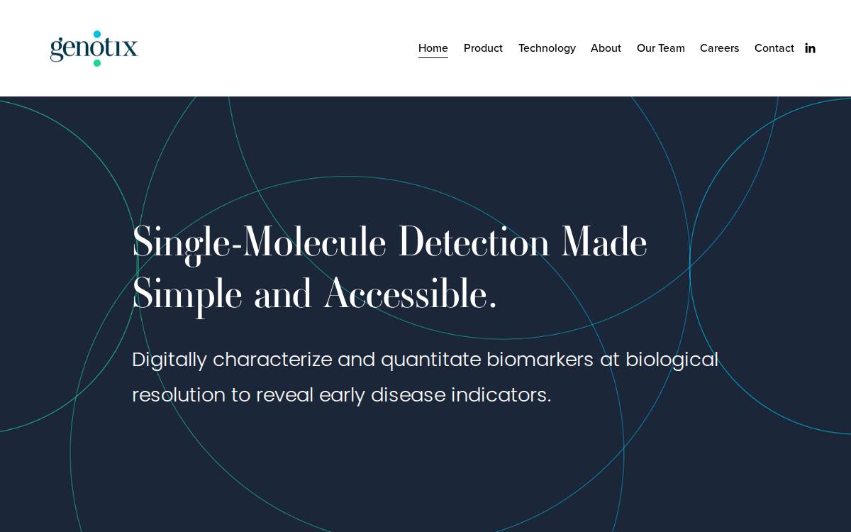 Genotixbio website preview