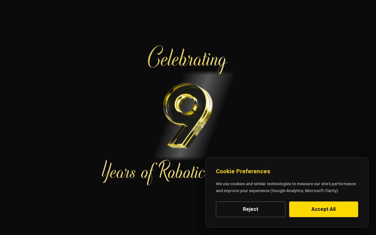 Genrobotics website preview