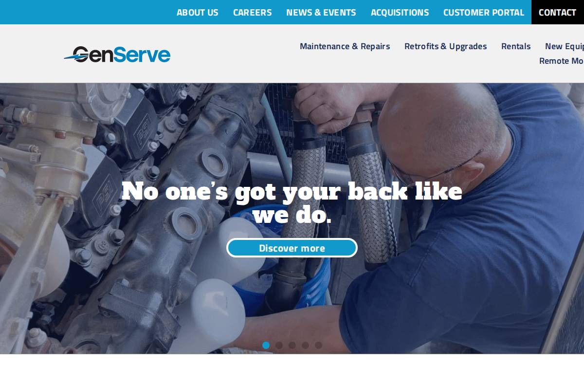GenServe website preview