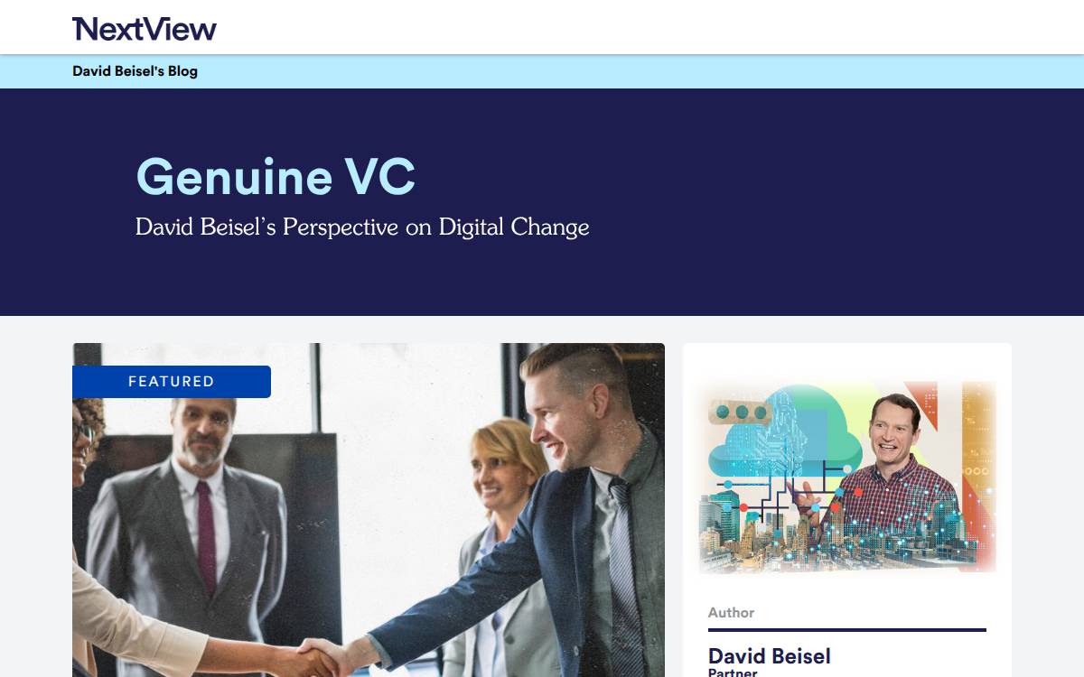 GenuineVC website preview