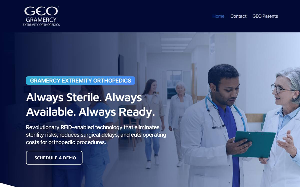 GEO GRAMERCY website preview