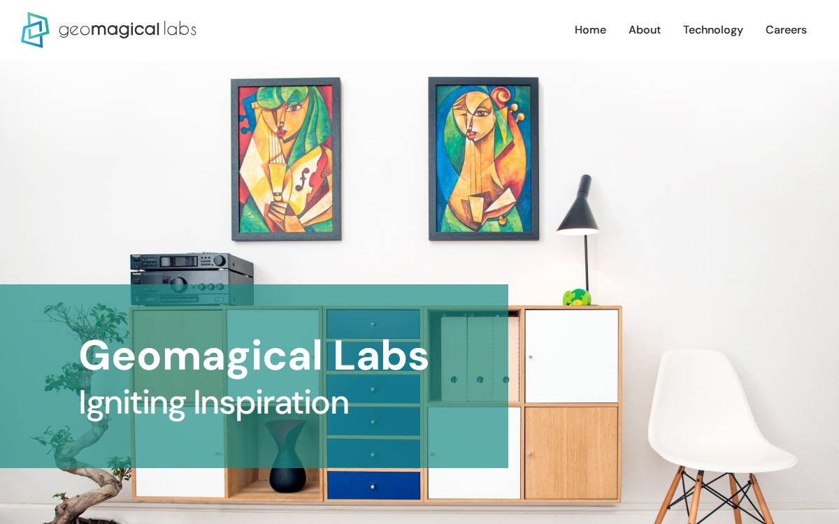 geo magical website preview
