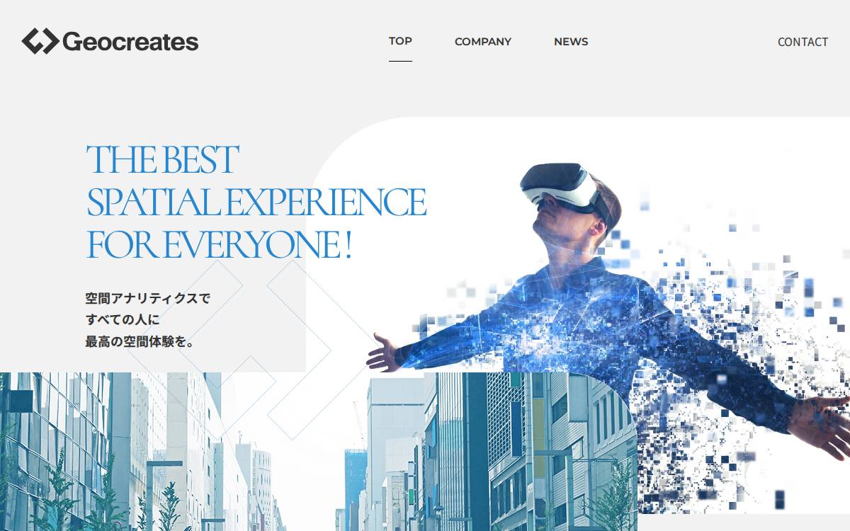 Geocreates website preview