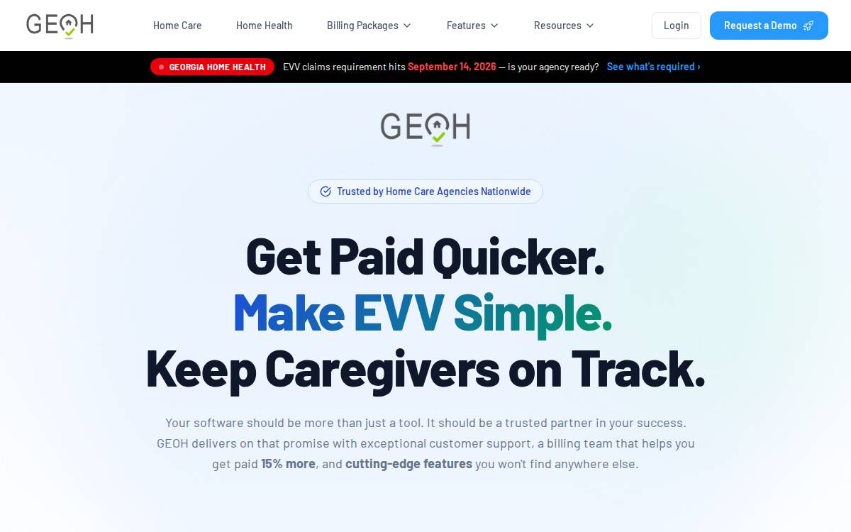 GeoH website preview