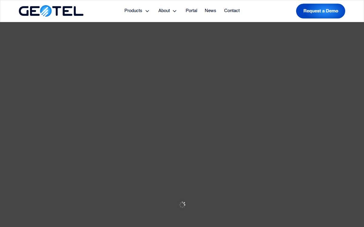 GeoTel Corporation website preview