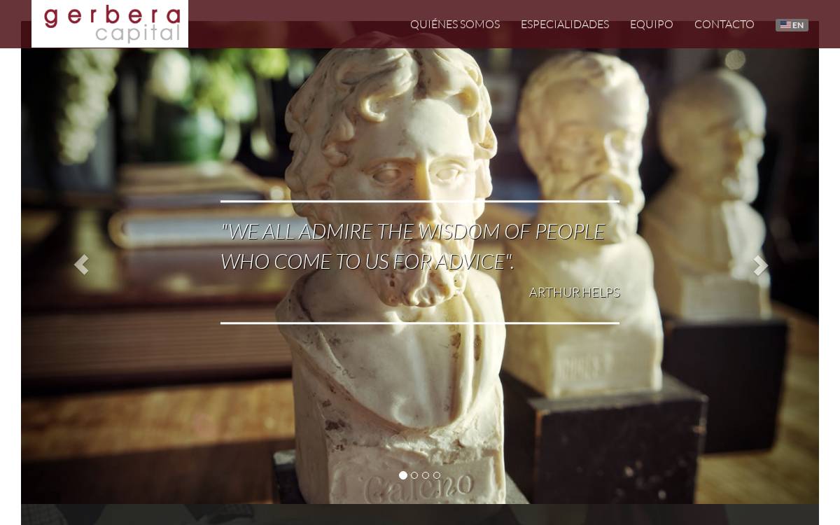 Gerberacapital website preview