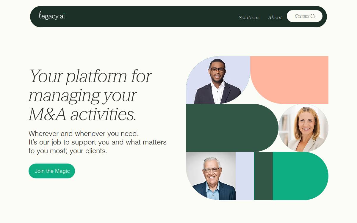 Get Legacy website preview