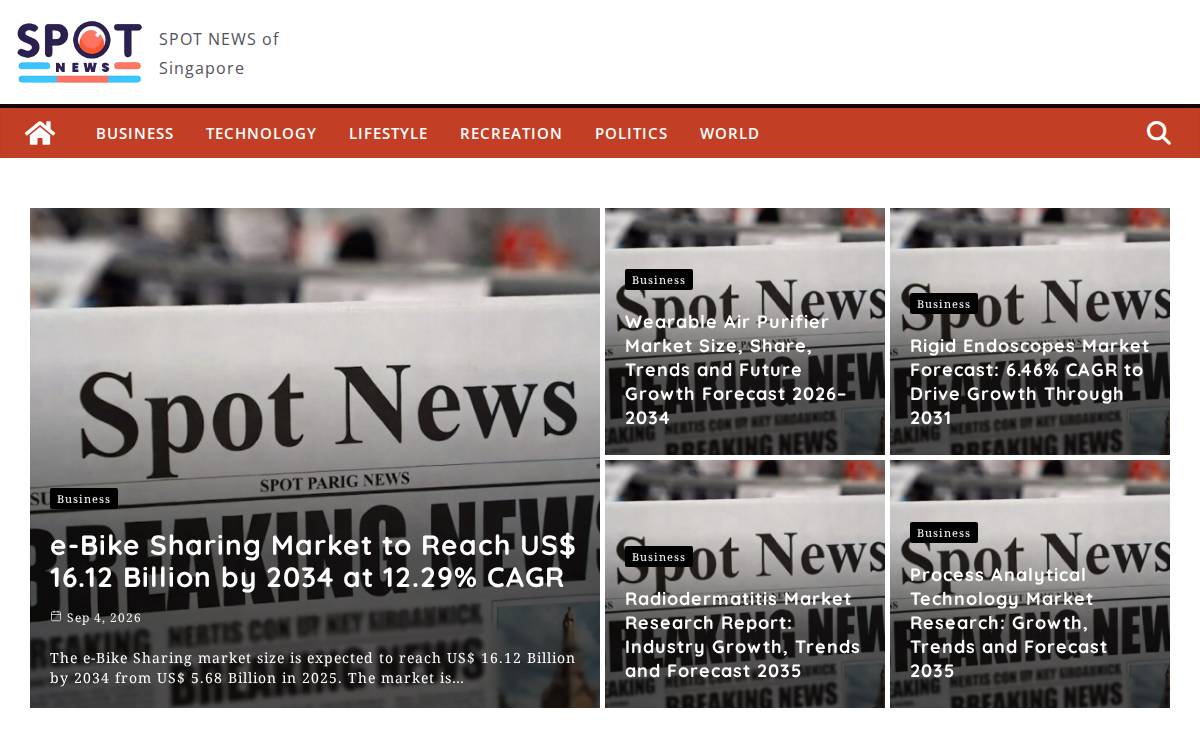Get Spot News website preview