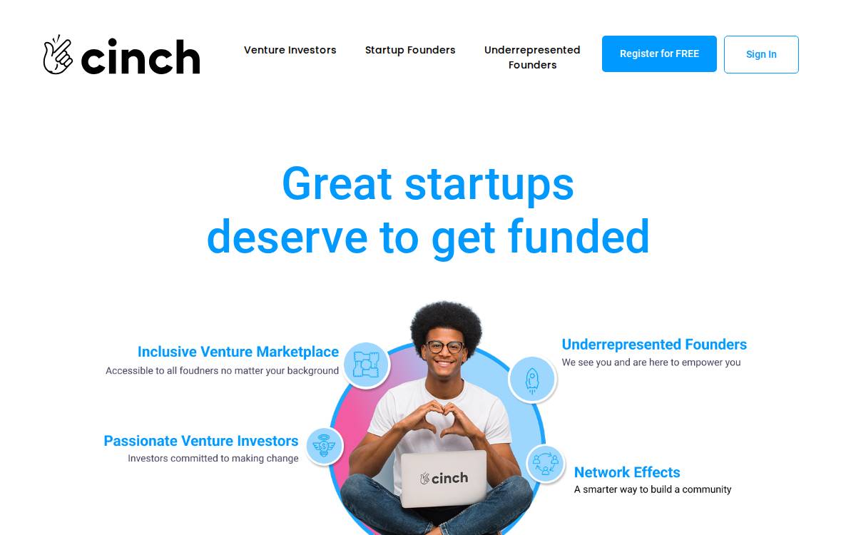 Getcinch website preview