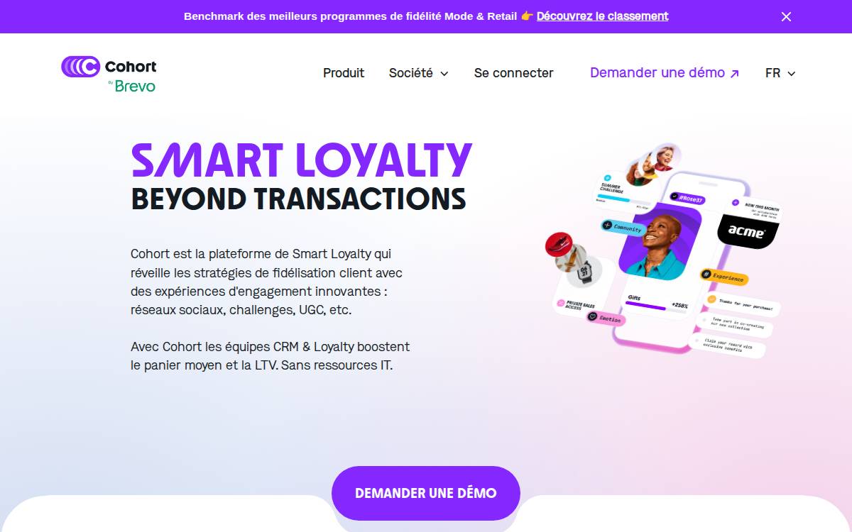 Getcohort website preview