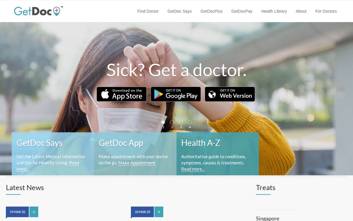 GetDoc website preview