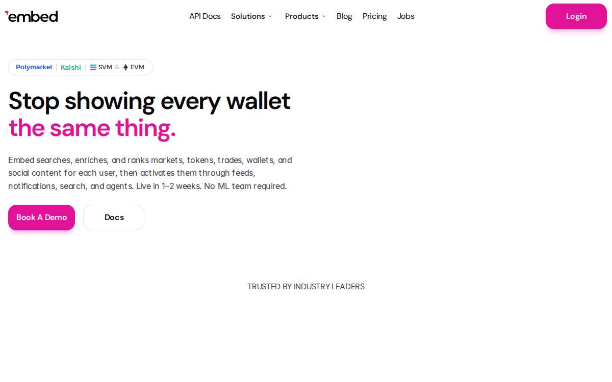 Getembed website preview