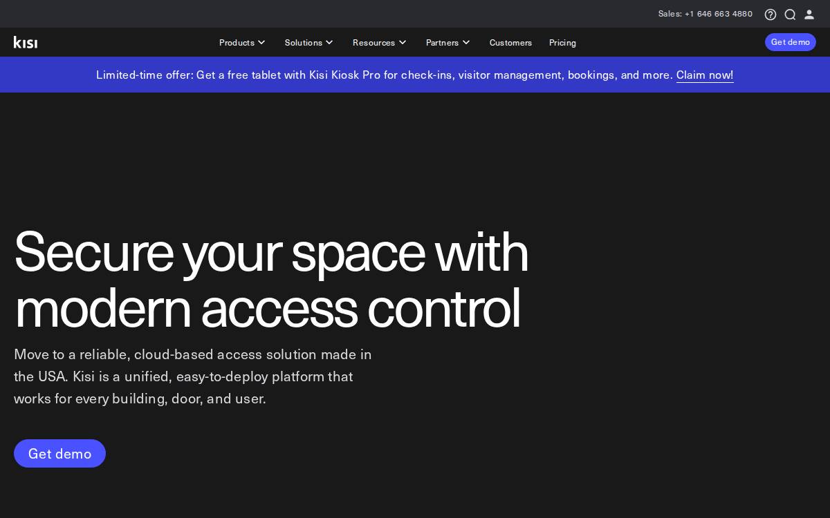 Getkisi website preview