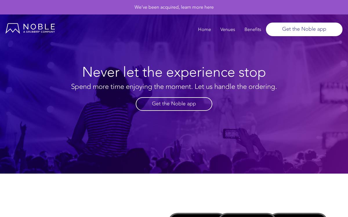 GetNoble website preview