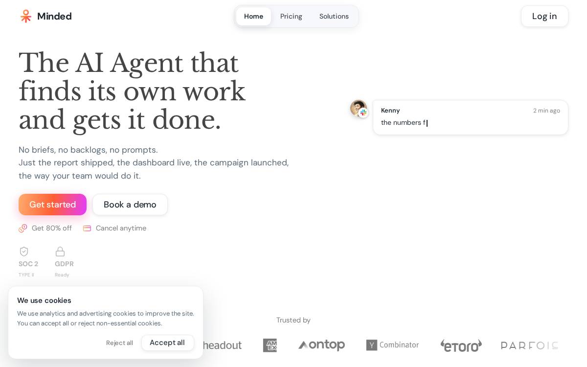 Getocto website preview