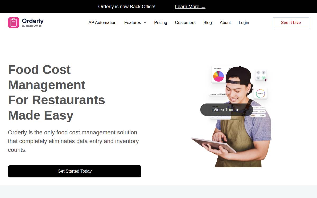 Getorderly website preview