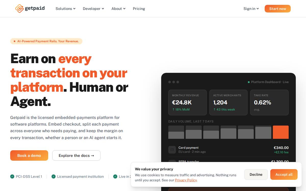 getpaid website preview