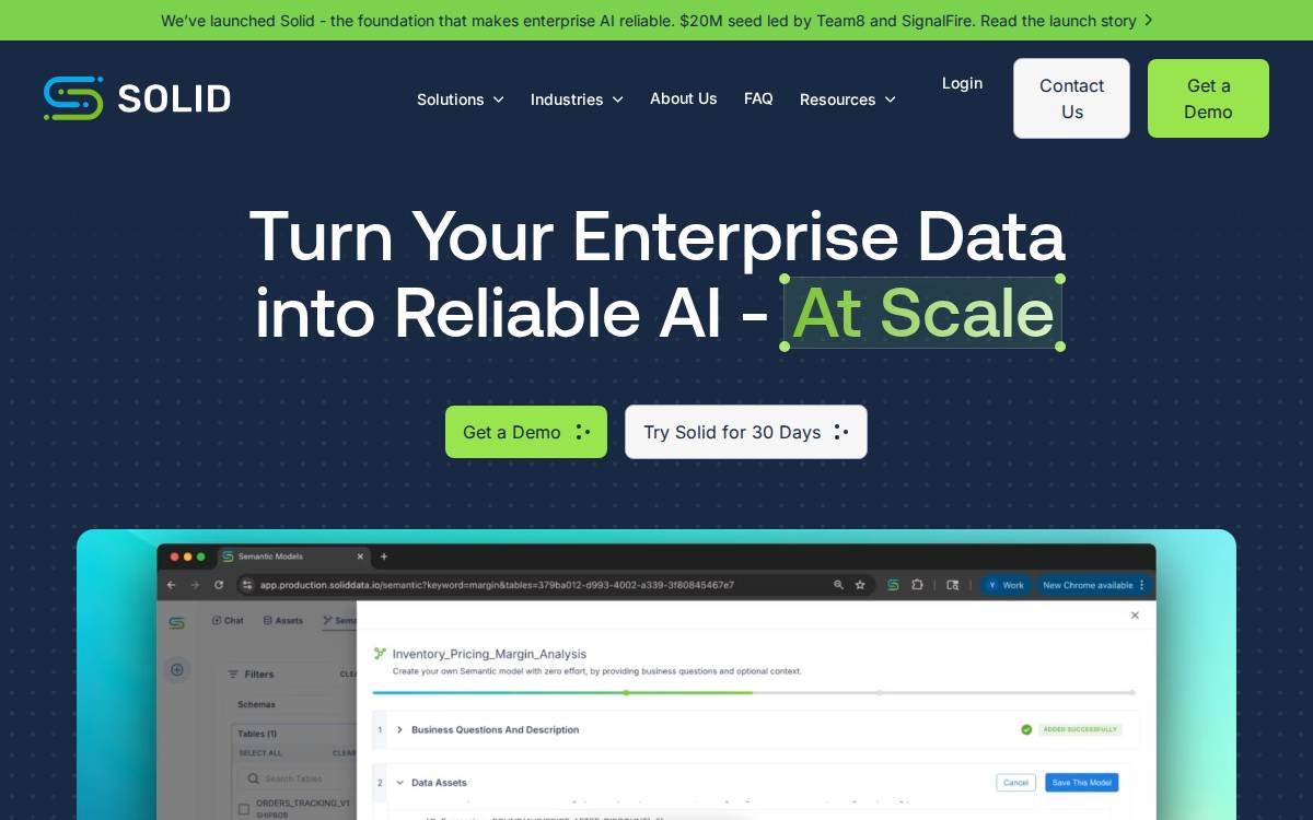 Getsolid website preview