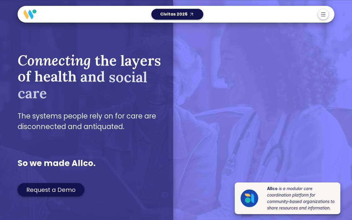 Getwellconnected website preview