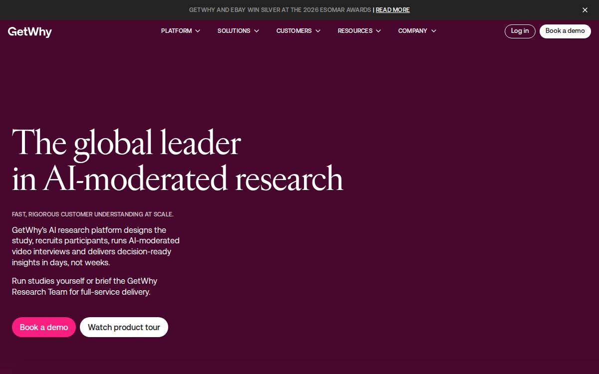 GetWhy website preview