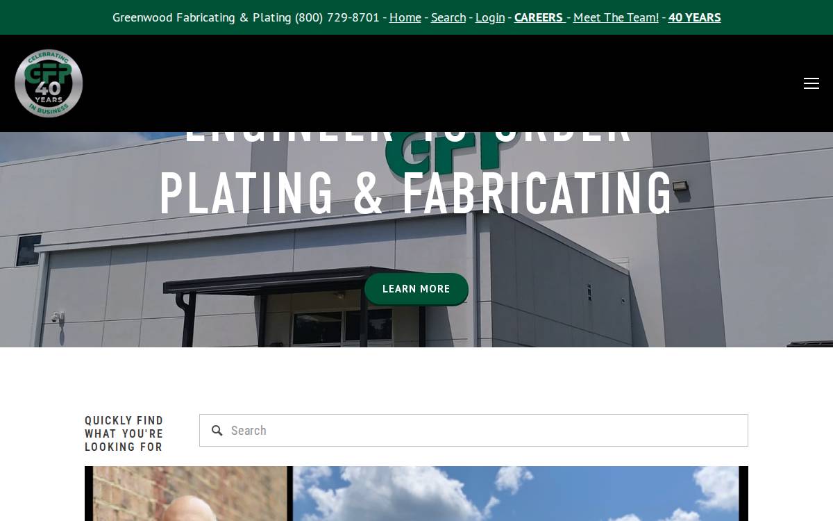 Gfpi website preview