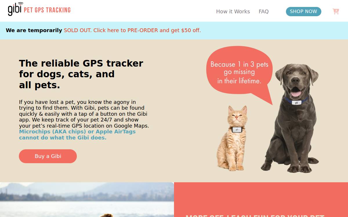 Gibi website preview