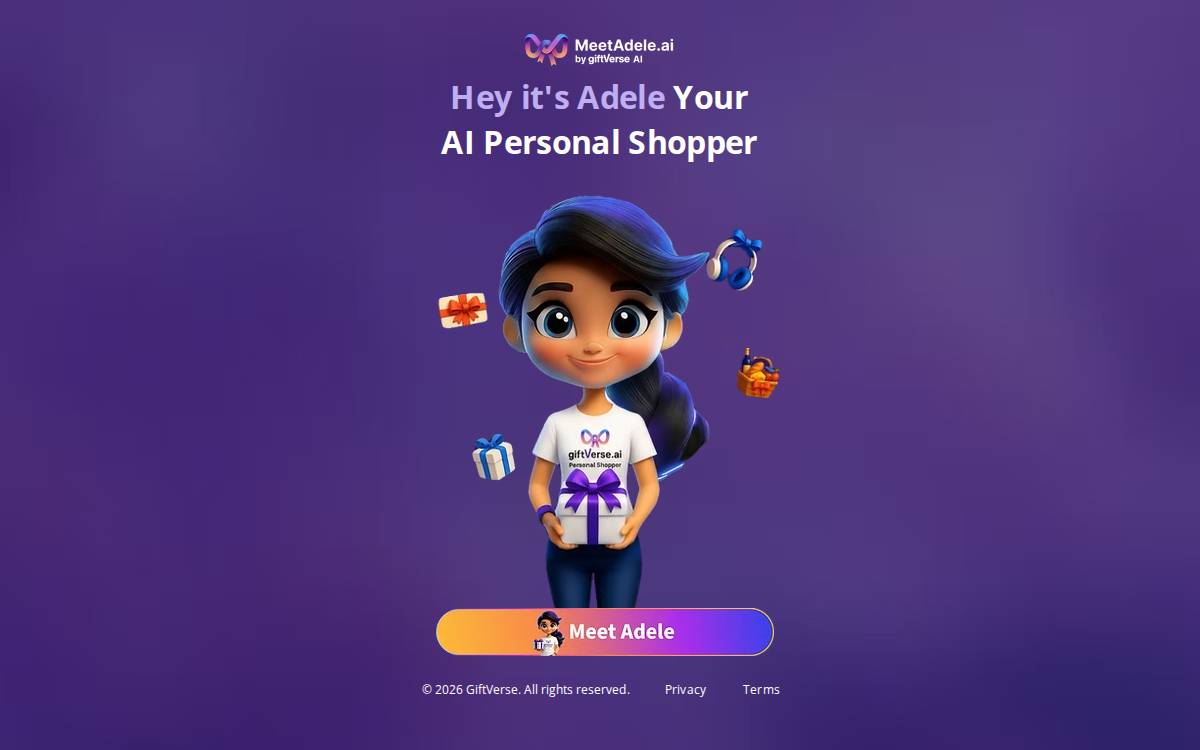 Giftverse website preview