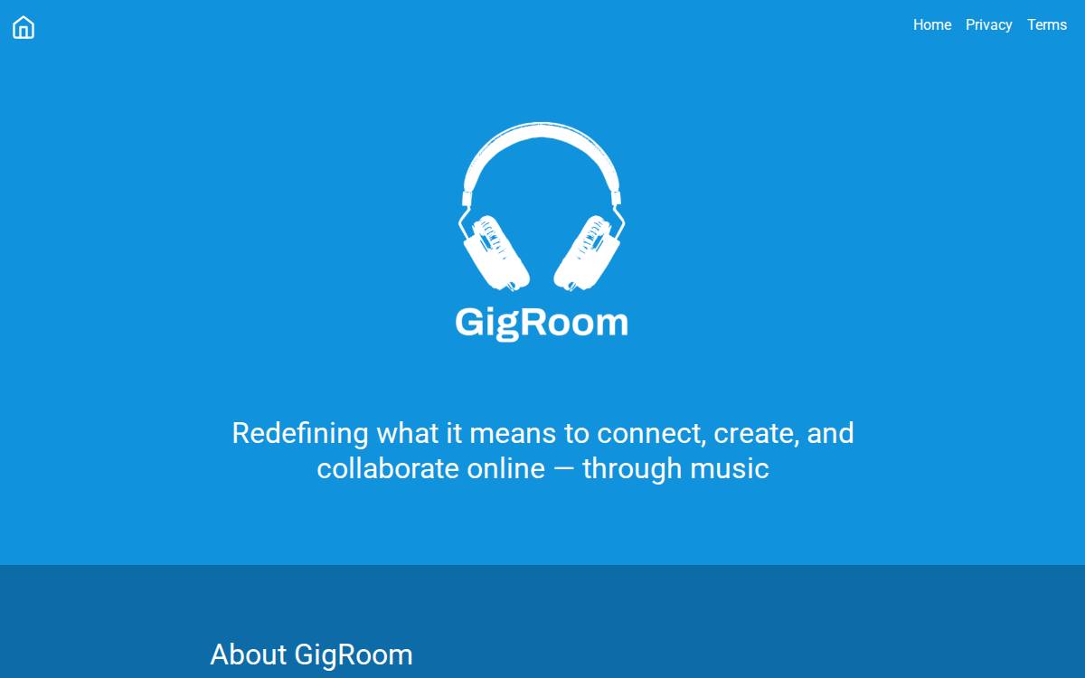 Gigroom website preview