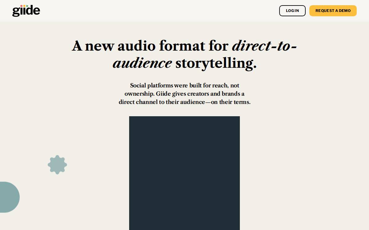 Giide website preview