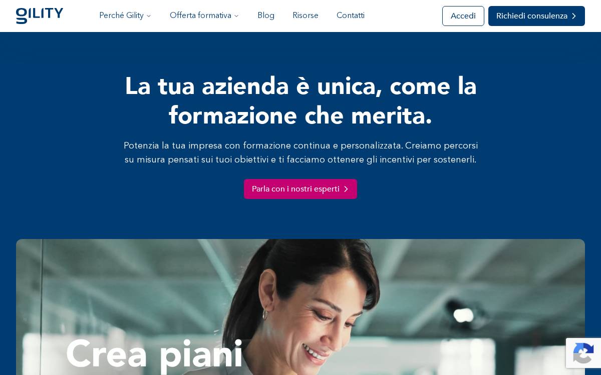 Gility website preview
