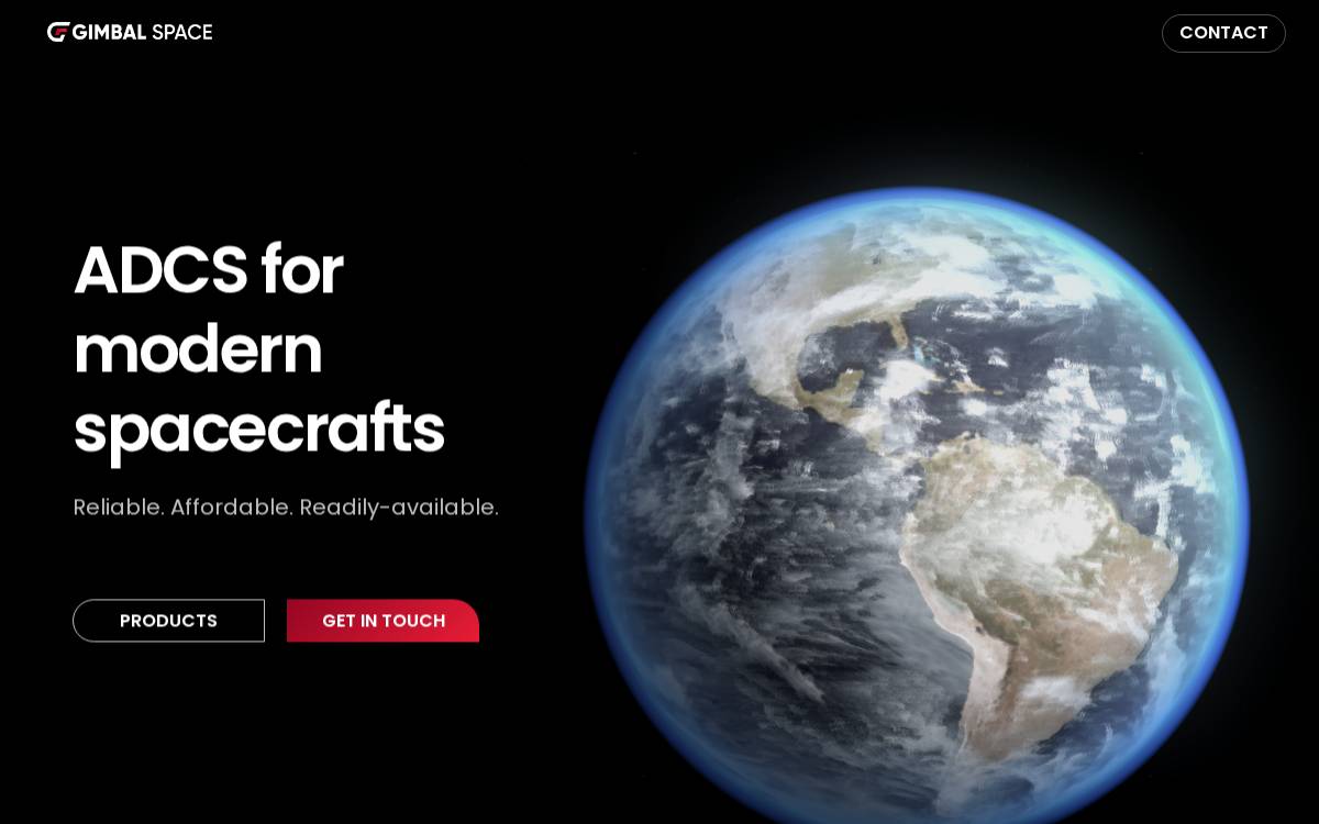 Gimbalspace website preview
