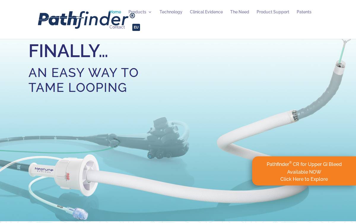 Gipathfinder website preview