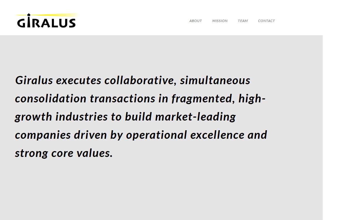 Giralus website preview