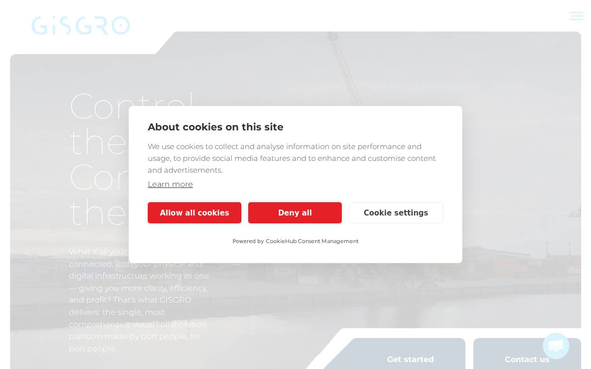 Gisgro website preview