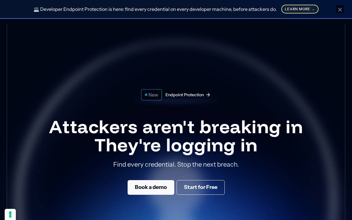GitGuardian website preview