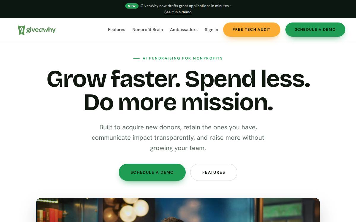 Giveawhy website preview