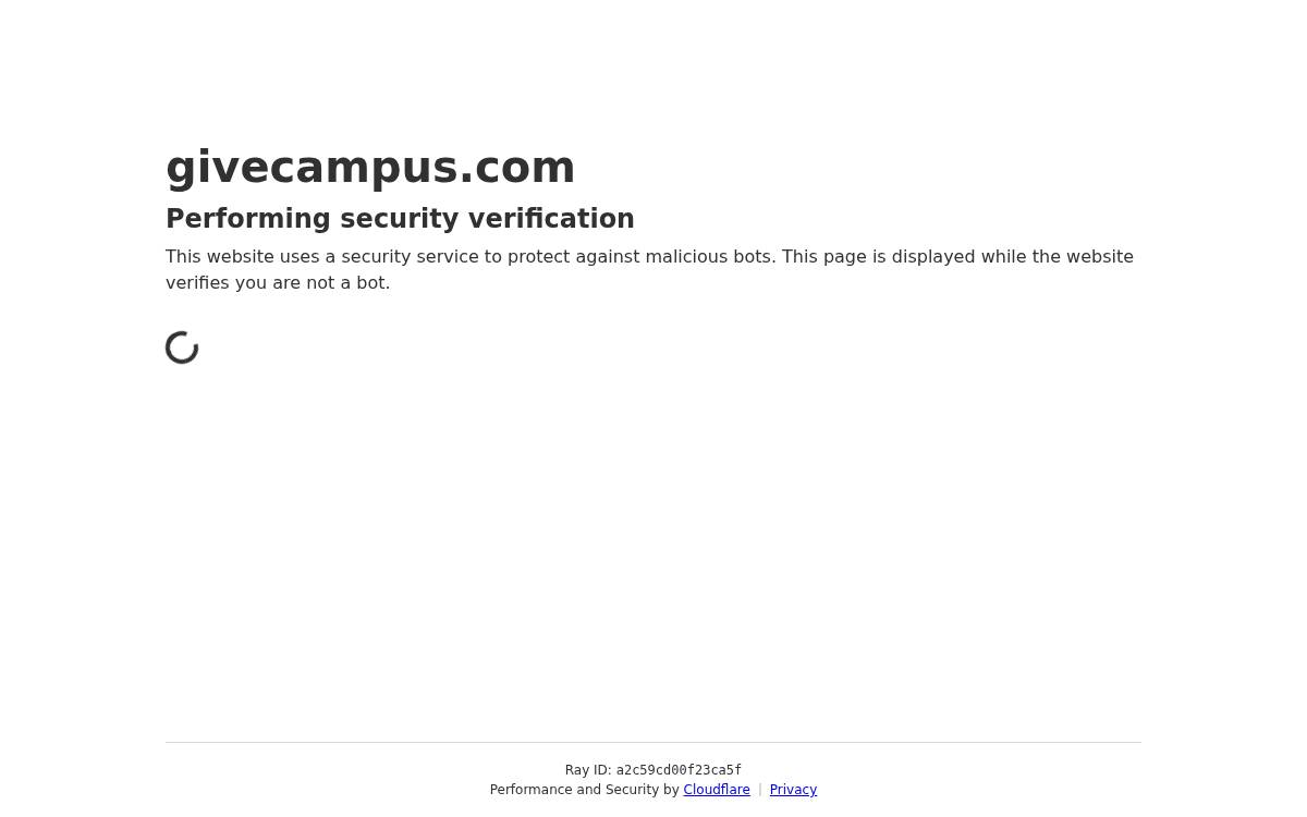 GiveCampus website preview