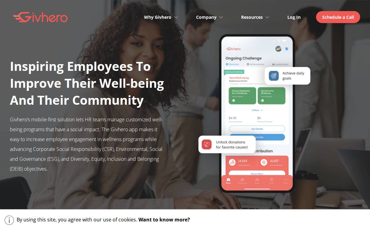 Givhero website preview