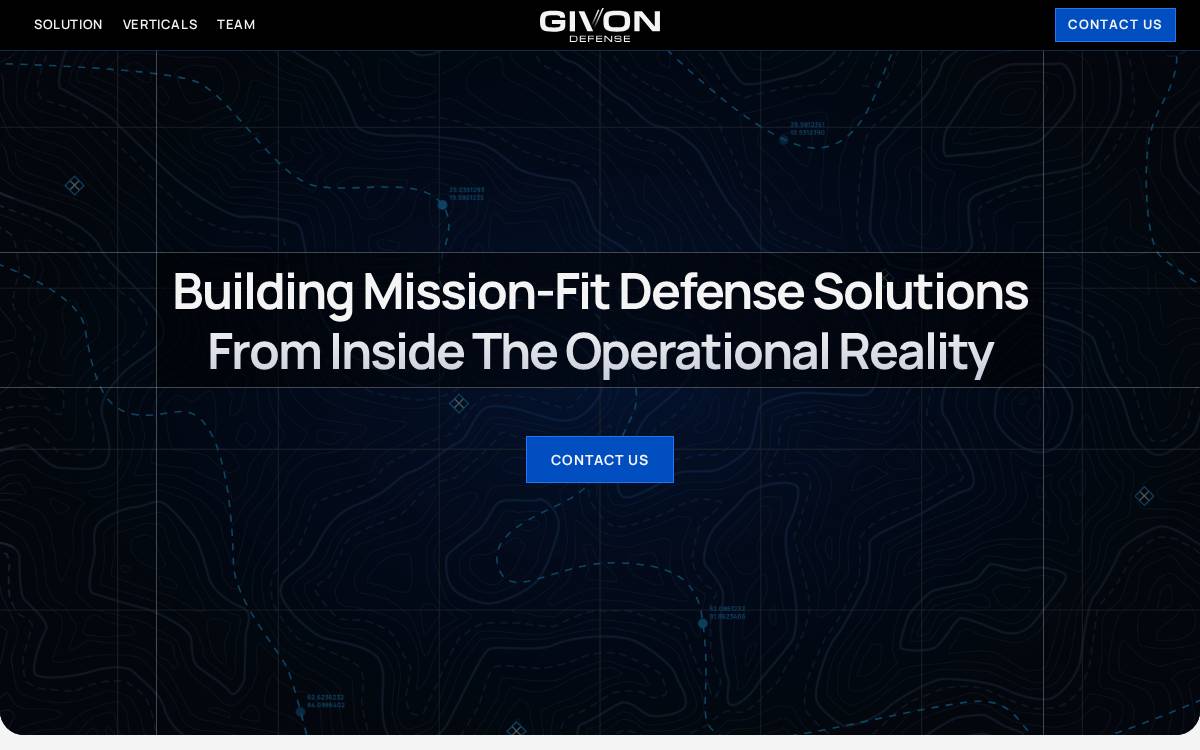 Givon website preview