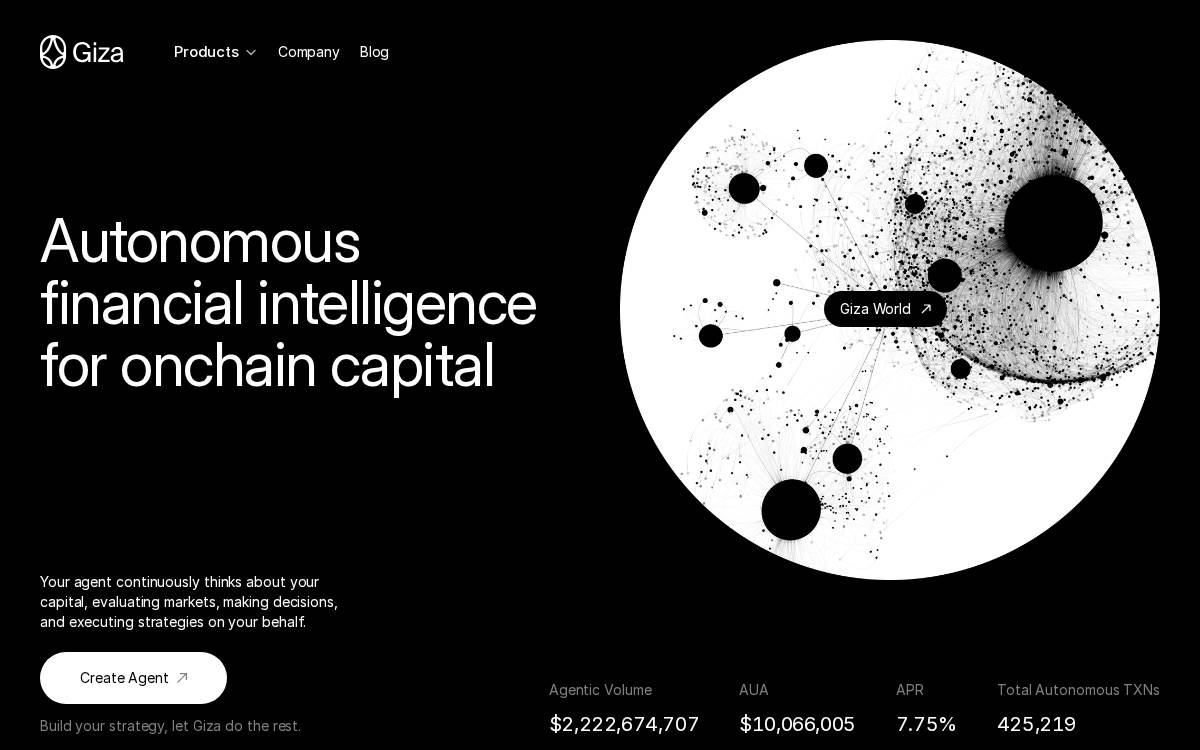 Giza website preview