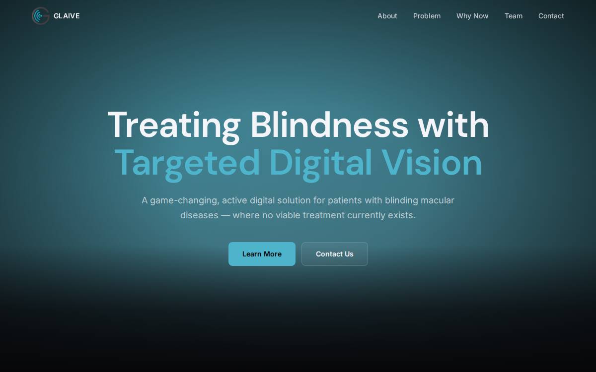Glaiveoptix website preview