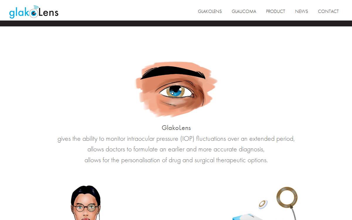 Glakolens website preview