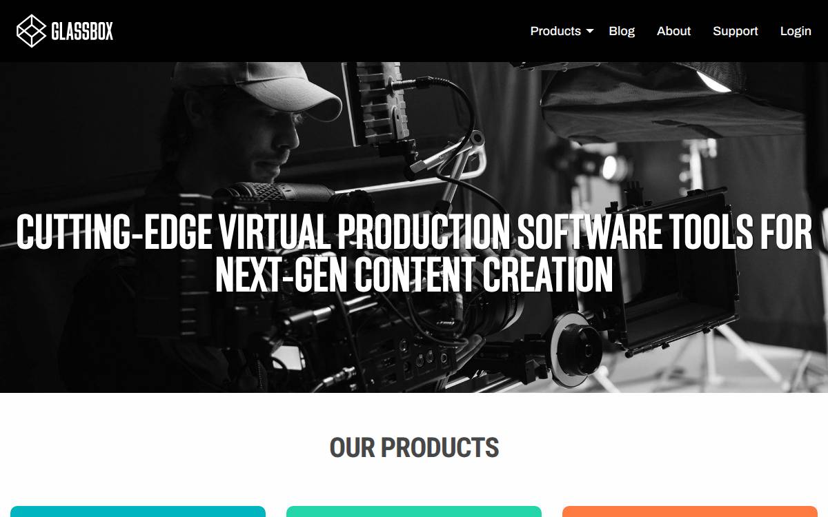 Glassbox Tech website preview